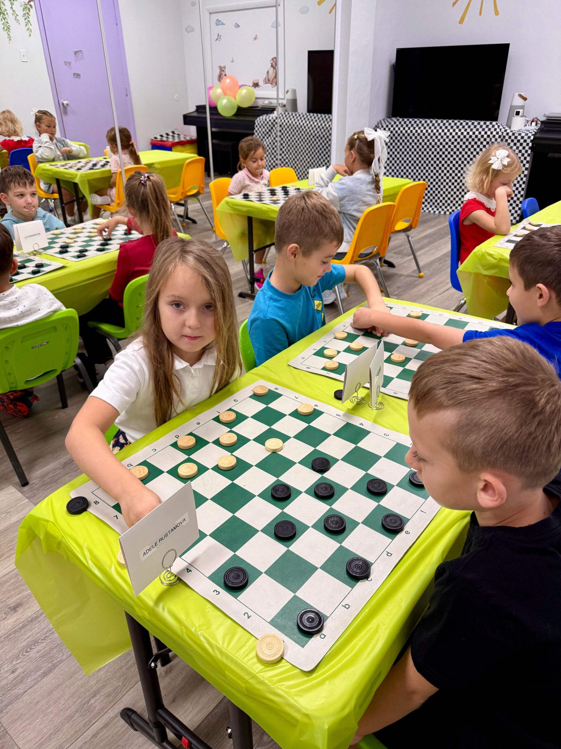 Подробнее о статье The fabulous pool-checkers children event  in Sunville Academy (photo report part 2)